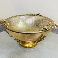 میوه خوری برنجی هندی سایز بزرگ کاملا سالم کمیاب
