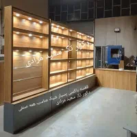 دکور داروخانه دکور دخانیات پیشخوان رگال قفسه ویتری
