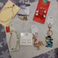 اکسسوری المانی کیف پابند گوشواره جا کلیدی اویز کیف