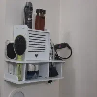 شلف جاسشواری و جای لوازم آرایشی نظم دهنده