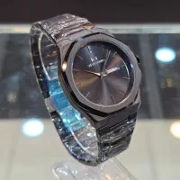 ساعت مچی فول مشکی کلاسیک فول بلک دو تقویم شرکتیA+