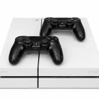 PS4 مدل CUH-1200A سفید، دو دسته و کپی‌خور