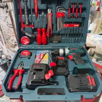 کیت دریل شارژی ۲۰ ولت ۵۳ پارچ رونیکس RS-8620