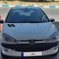 پژو 206 تیپ دو  مدل 98 رنگ فابریک