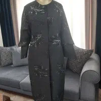 مانتو مشکی سایز ۳۸ و ۴۰