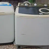 فروش دو عدد ماشین لباسشویی دوقلو