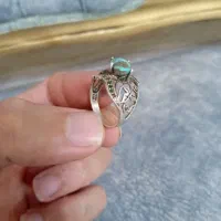 انگشترفیروزه نقره