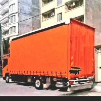 کارگر اثاث کشی کامیون خاور کارگر اساسکشی