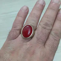 انگشتر کهنه عقیق یمن