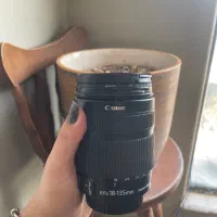 لنز دوربین مدل canon EFS-135