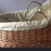سبد حصیری نوزاد عکس تقریبا شبیه