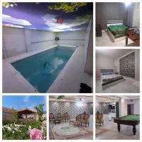 اجاره کوتاه مدت استخر آب گرم با بیلیارد