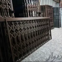 تولید درب اکاردئونی تسمه۳سنگین حفاظ پنجره نصب سریی