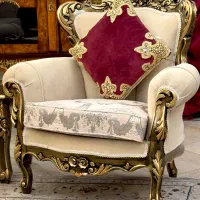 مبلمان و نهار خوری مبل استیل سلطنتی  (جهیزیه (نو