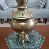 سماور زغالی روسی قدیمی