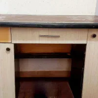 میز اداری و کامپیوتر چوبی قدیمی درجه یک