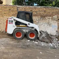 خدمات ساختمانی حمل نخاله با مینی لودر بابکت و خاور