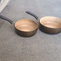 دوعدد ماهی تابه.کارکرده فروشی