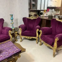 مبل ۹ نفره به همراه بوفه میز نهارخوری و پذیرایی