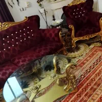 مبل  5نفره تمیز بدونه شکستگی کاملا سالم
