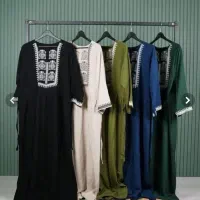 ساحلی زنانه  لب دریا تمام نخ