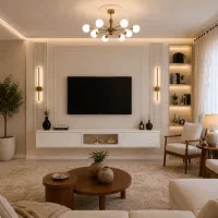 باکس تی وی وال/ همراه با نصب