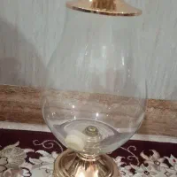 کلمن شیشه ای پایه فلزی