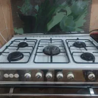 گاز فر دار همراه با جوجه گردان