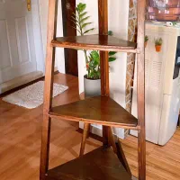 استند دکوری تمام چوب