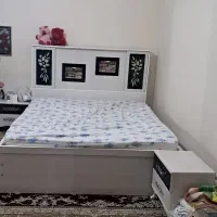 تخت دو نفره و دراور