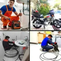 چاه بازکن و فنرزنی فنرزدن در۱۰دقیقه کل شرق فاضلاب