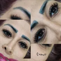 اکستنشن مژه مشکی و رنگی. لیفت و لمینت مژه و ابرو|خدمات آرایشگری و زیبایی|تهران, نیرو هوایی|دیوار