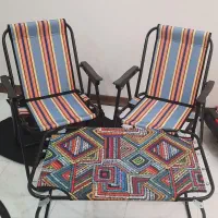 ۱ میز و ۲ صندلی تاشو کمپینگ سفری