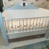تخت کودک و نوجوان تمام ام دی اف شرکتی
