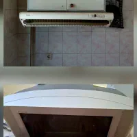 کابینت فلزی ، هود ، سینک ، تلوزیون LG