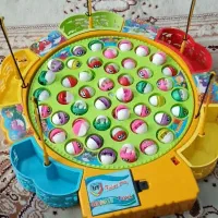 بازی ماهیگیری و فوتبال دستی