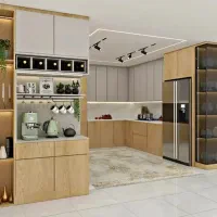 کابینت آشپزخانه ۵۰درصد نقد الباقی ۱۸ماهه