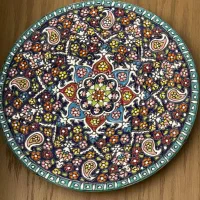کاسع وبشقاب میناکاری