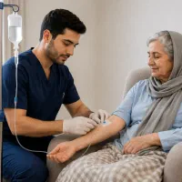 خدمات درمانی سرم تراپی پانسمان دارو های تقویتی
