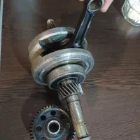 لوازم هندا ۱۲۵ /میل لنگ در حد نو هندا ۱۲۵