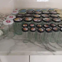 شیشه برای نگهداری رب ترشی حبوبات و...