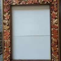 قاب عکس چوبی منبت کاری شده آباده اصل