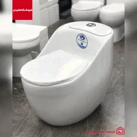 توالت فرنگی مروارید مدل کاپریس Caprice 70 درجه یک