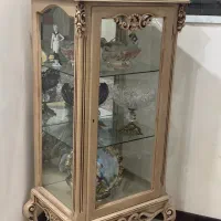ویترین کلاسیک چوب راش