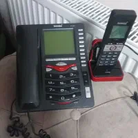 یک عددتلفن به همراه بی سیم تکنوتل