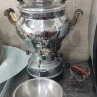 سماور گازی قلمکاری شده