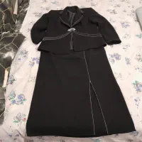 کت دامن مجلسی جنس کرپ