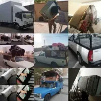 باربری حمل بار وانت کفی مبلی نیسان اندیشه شهریار
