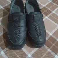 کفش طبی تناک آسان چرم اصل سایز ۴۰درحدنو