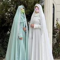 چادر و روسری عروس ، ست عقد و نامزدی